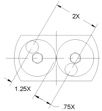 Incorrect Multi-Bore Head